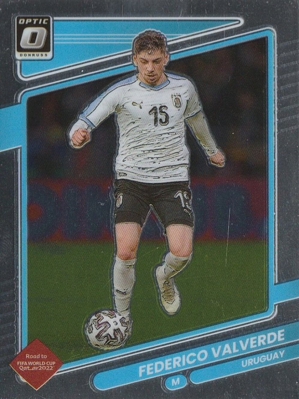 Federico Valverde - 2021/2022 Panini Optic Donruss Soccer Card
